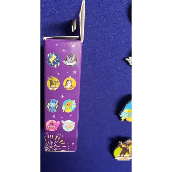 Disney | Art | Disney Parks Joey Chou Mystery Complete Pin Set Of 8 224 ...